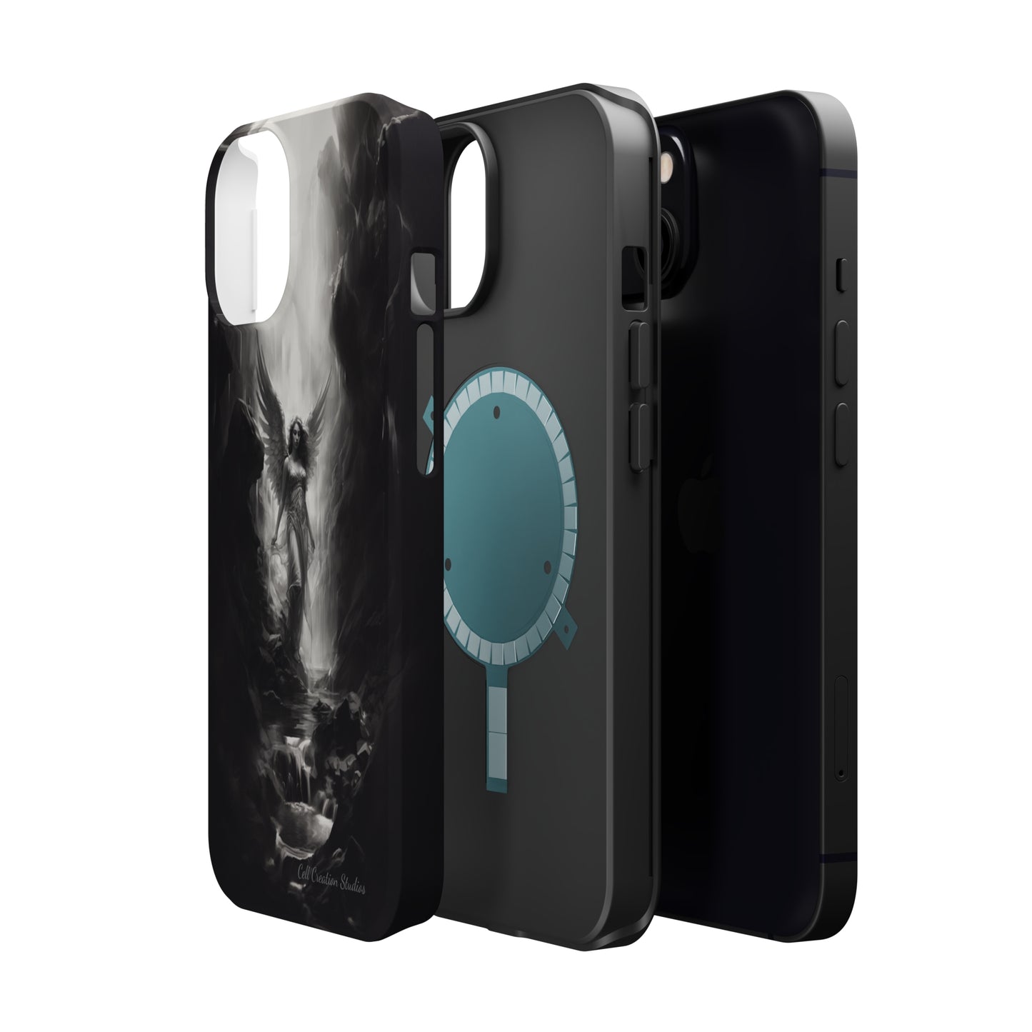 "Seraphic Streams" Angelic Ravine Phone Case -MagSafe Tough Cases