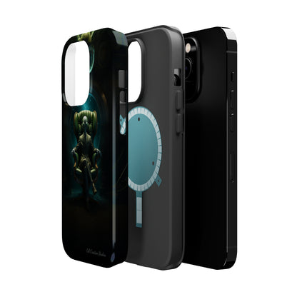 Introducing the "Galactic Advisor" Cell Phone Case - Embrace Alien Wisdom -MagSafe Tough Cases