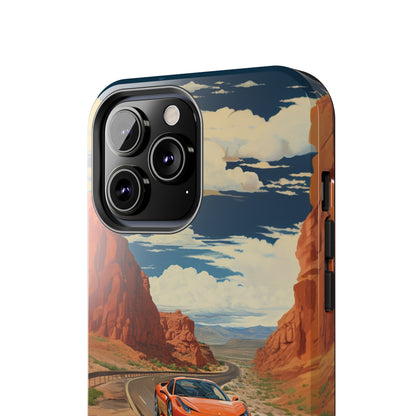 "Desert Racer Ferrari Edition" -Tough iPhone Cases