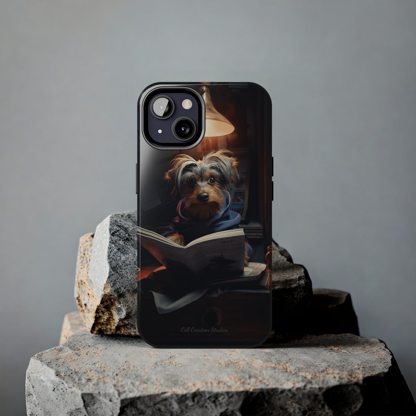 Introducing the "Canine Chronicle" Cell Phone Case – Where Tail-Wagging Tales Unfold! -Tough Phone Cases