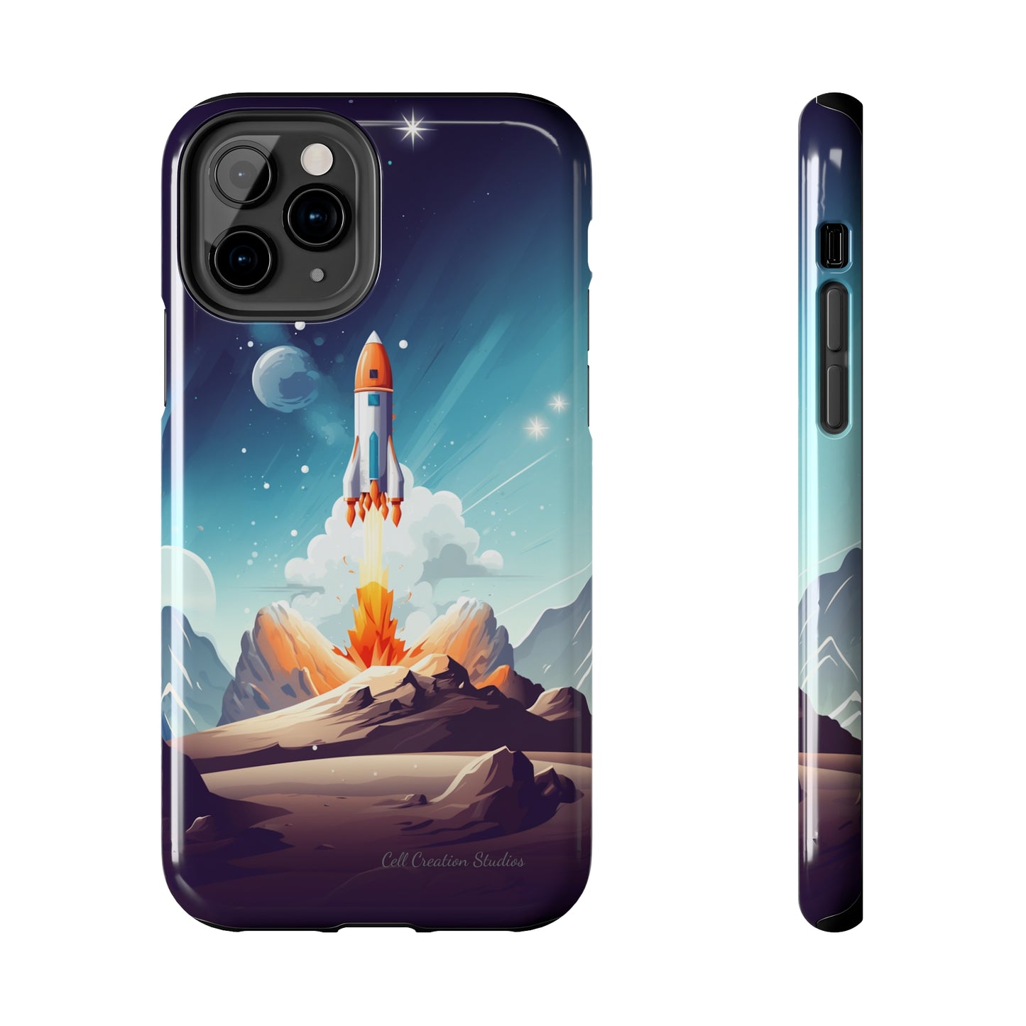 Introducing our "Galactic Odyssey" Cell Phone Case – Launch Your Device into Adventure -Tough Phone Cases