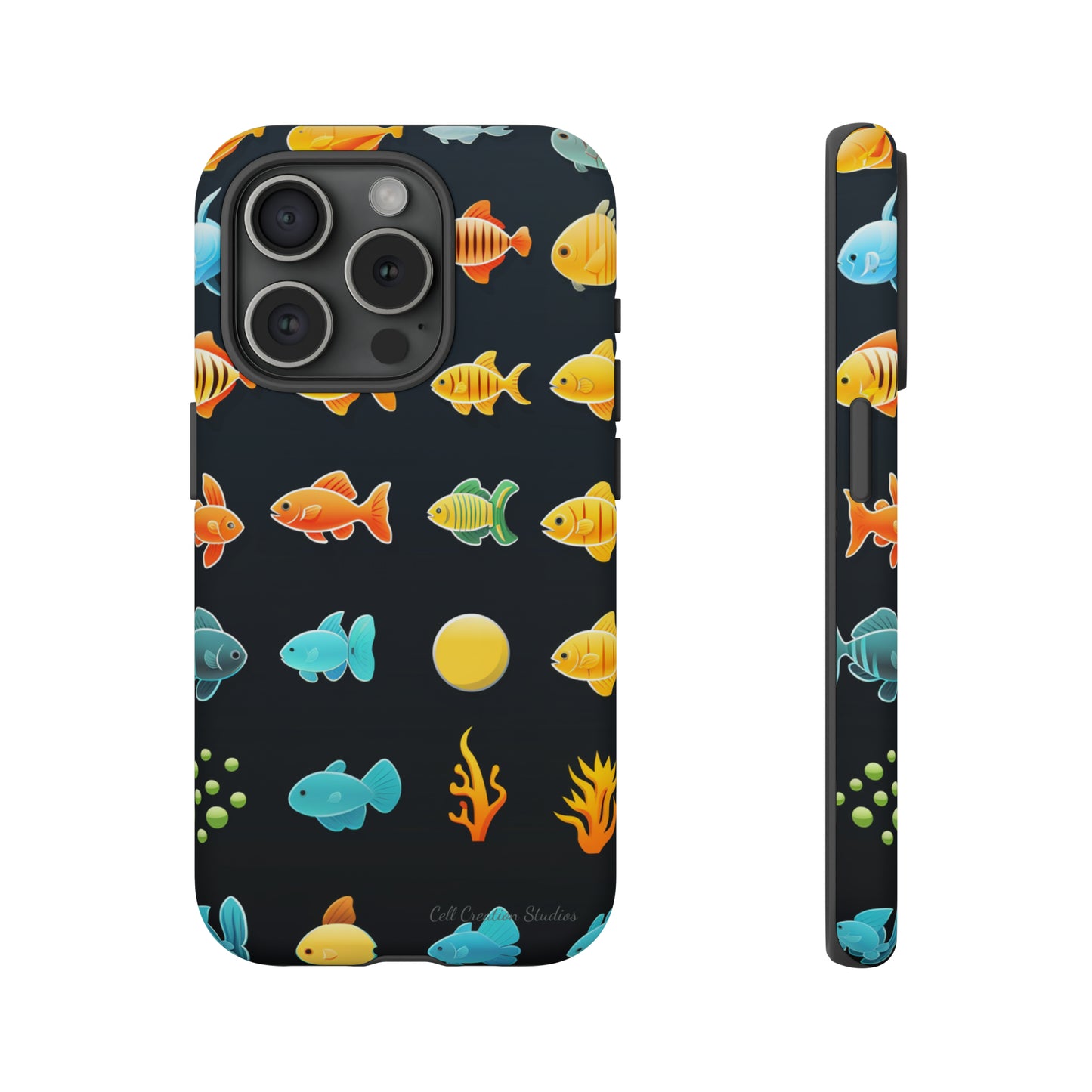 "AquaArt Fish" -Tough Phone Cases