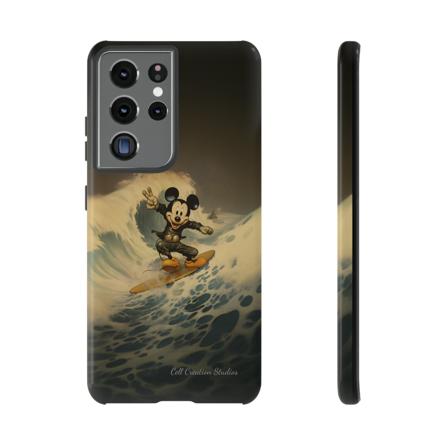 "Surf's Up Mickey" -Tough Samsung Phone Cases