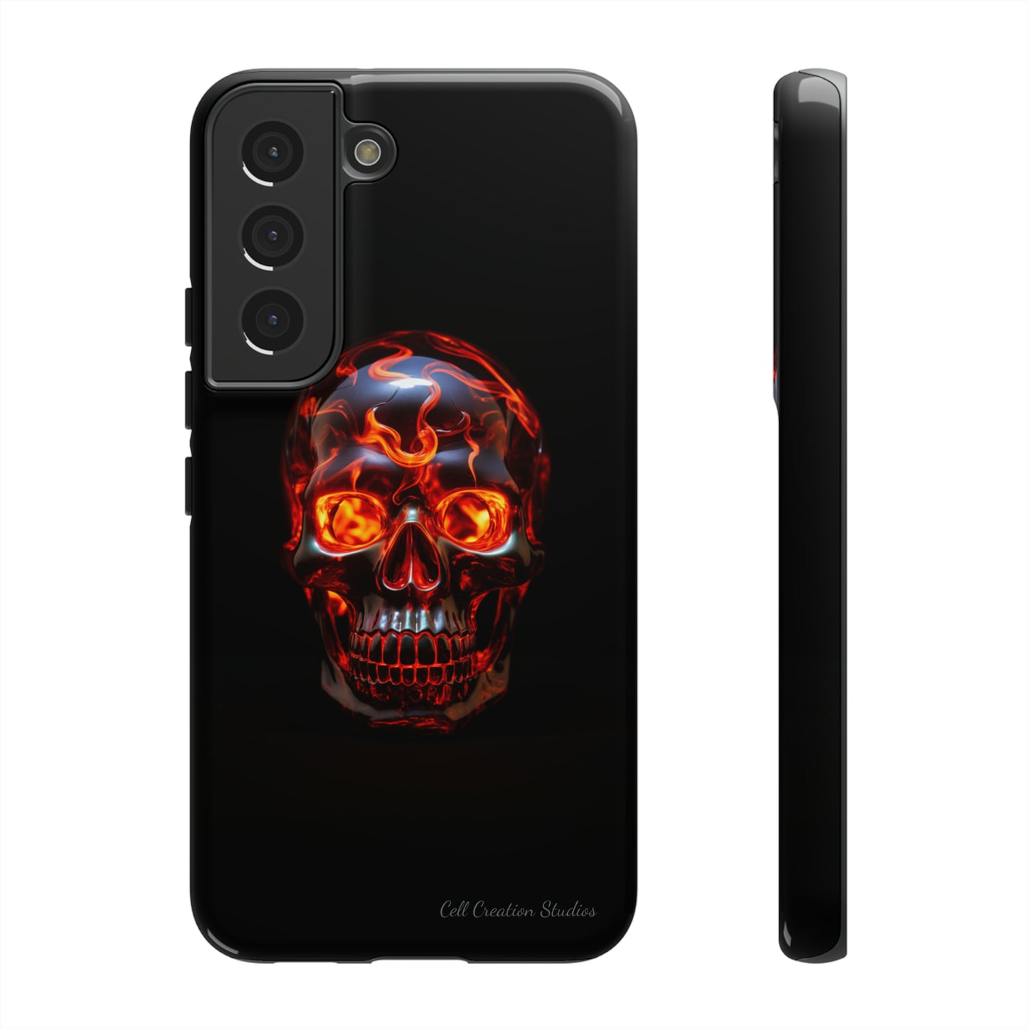 "Inferno Cranium" Phone Case -Tough Cases