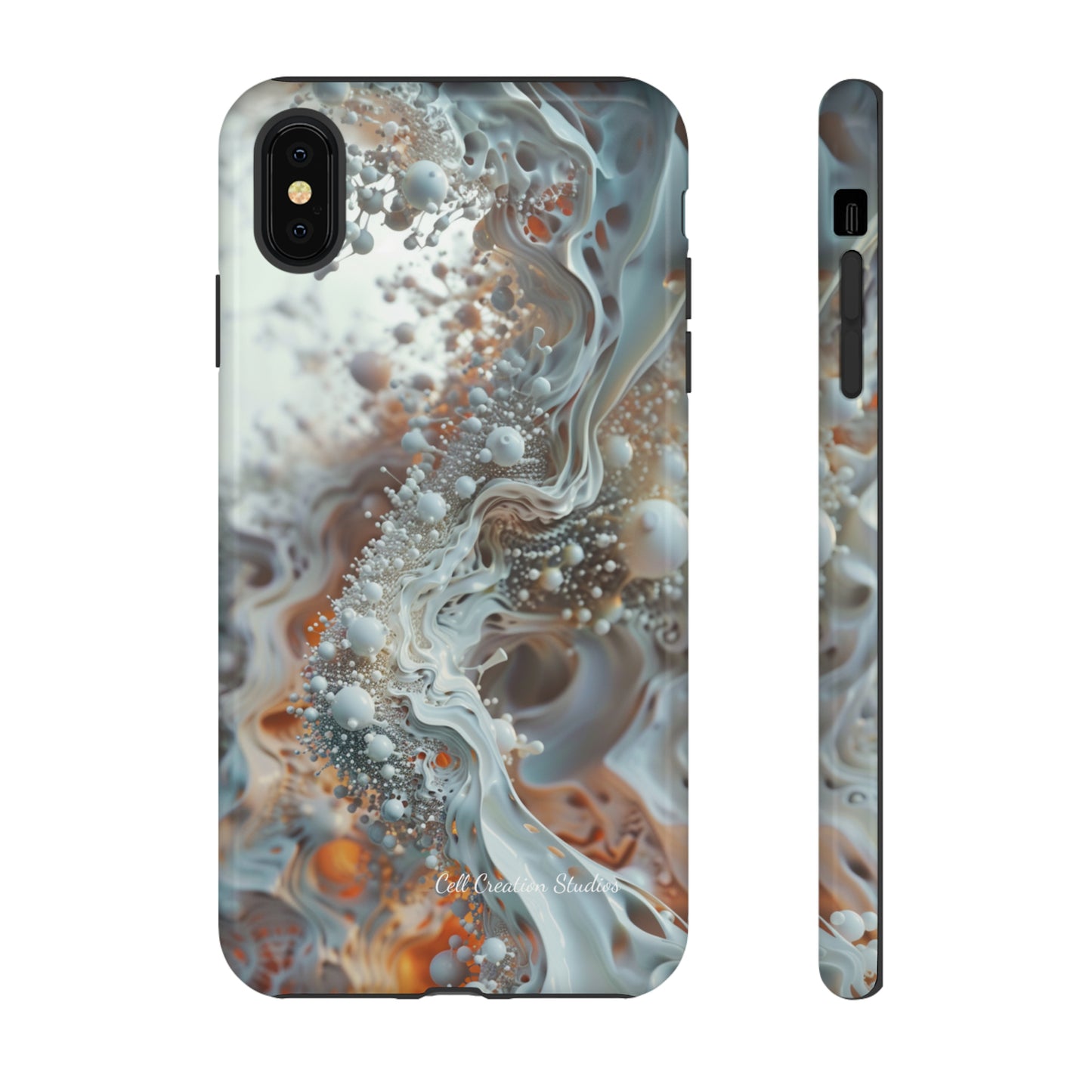 "3D Liquid Splash" -Tough iPhone Cases