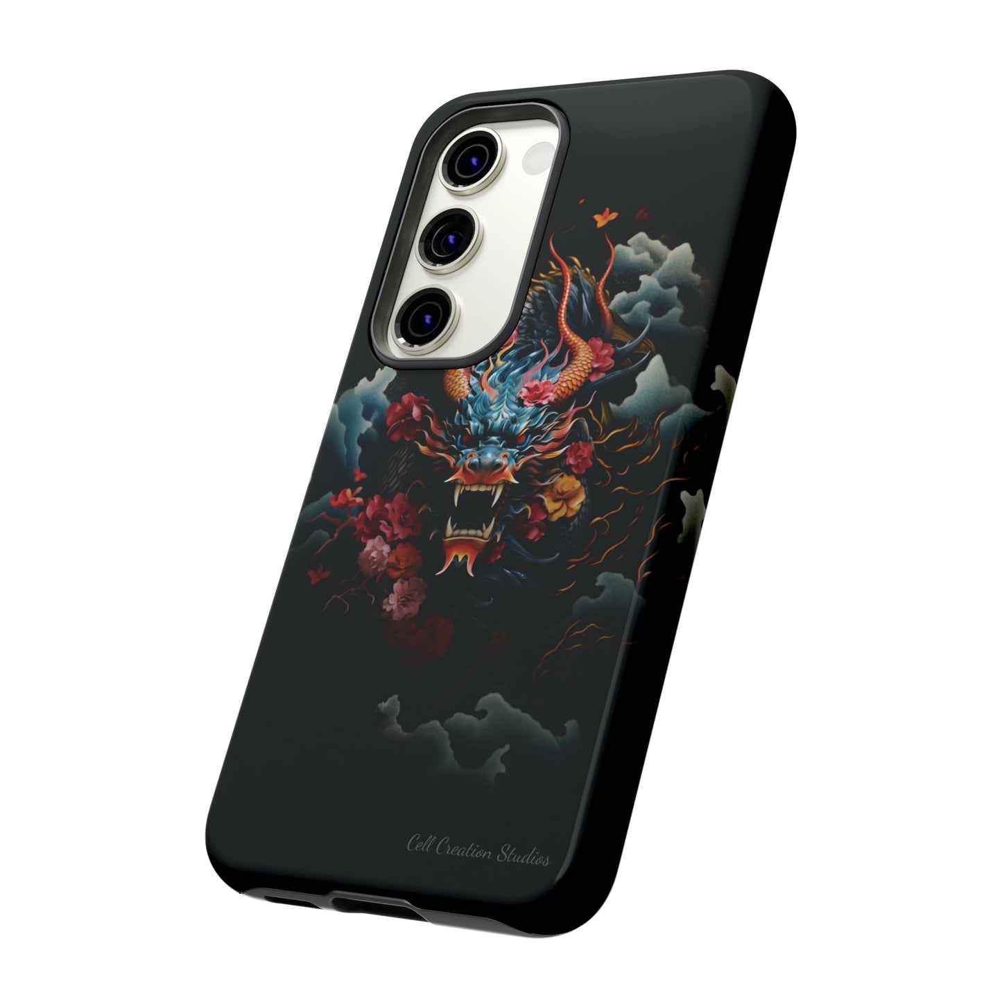 Introducing the "Japanese Dragon Majesty" Cell Phone Case – Embrace the Legend in Style -Tough Cases