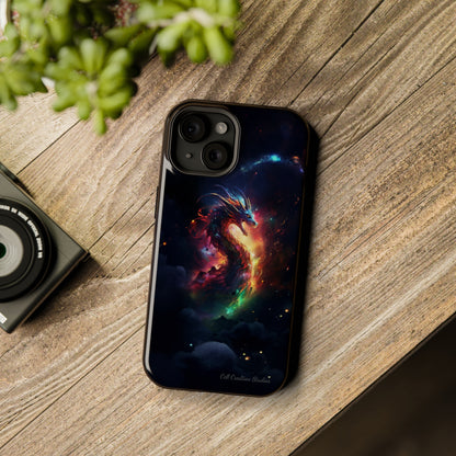 "Cosmic Dragon Unleashed" -MagSafe Tough iPhone Cases