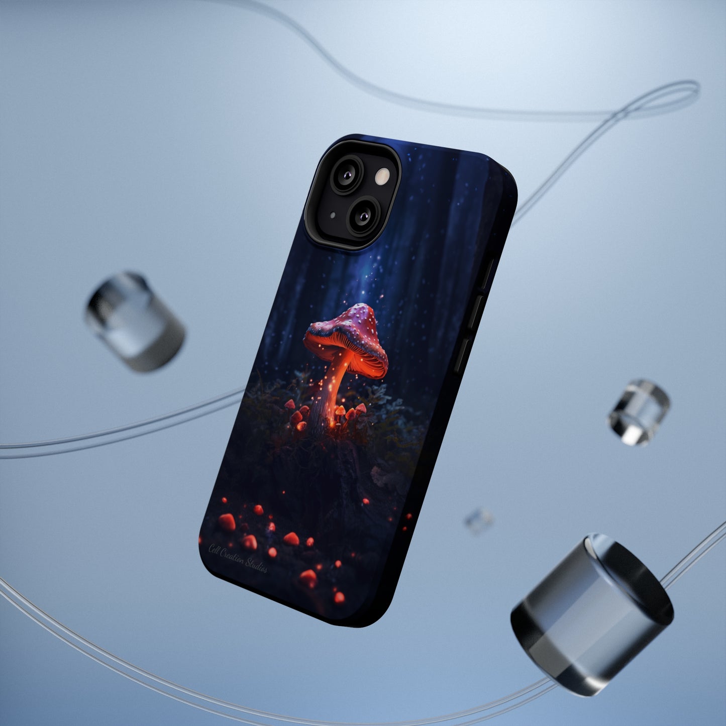 Introducing the "Enchanted Magic Mushroom" Cell Phone Case – Unveil the Mystical Realm -MagSafe Tough Cases