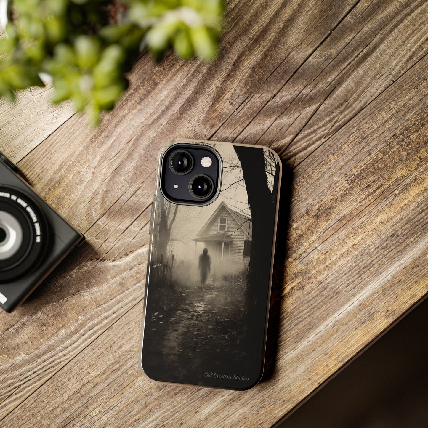 Introducing the "Ethereal Encounter" Cell Phone Case – Unveil the Mystery of the Ghostly Presence -Tough Phone Cases