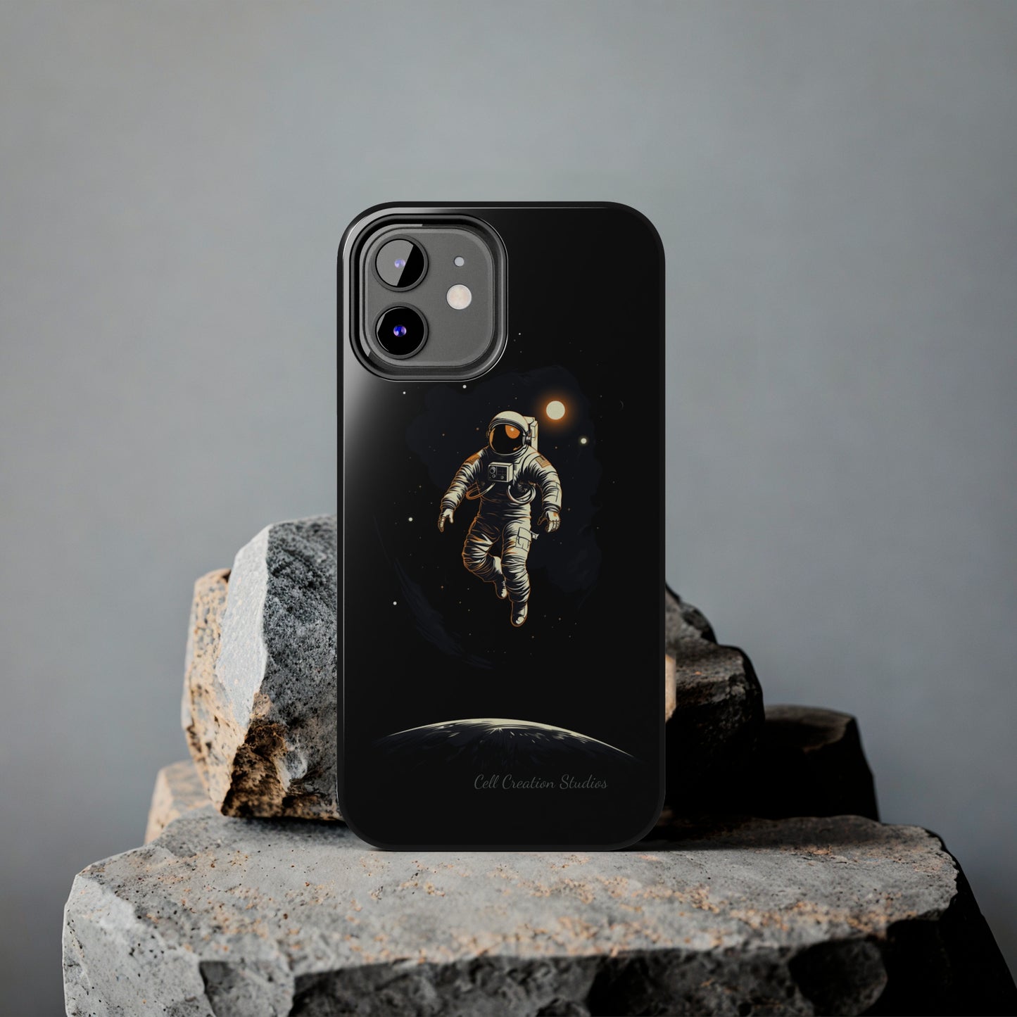 "Cosmic Explorer Astronaut" -Tough iPhone Cases