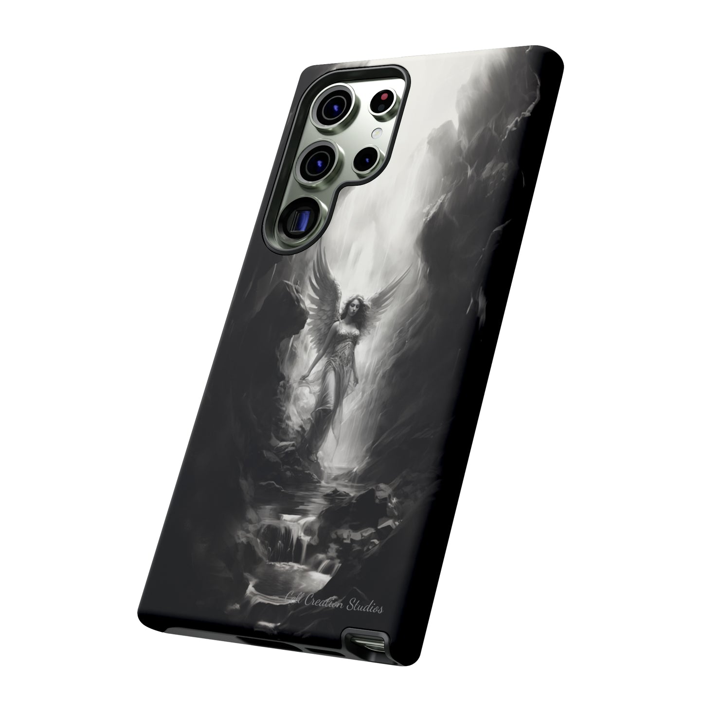 "Seraphic Streams" Angelic Ravine Phone Case -Tough Cases