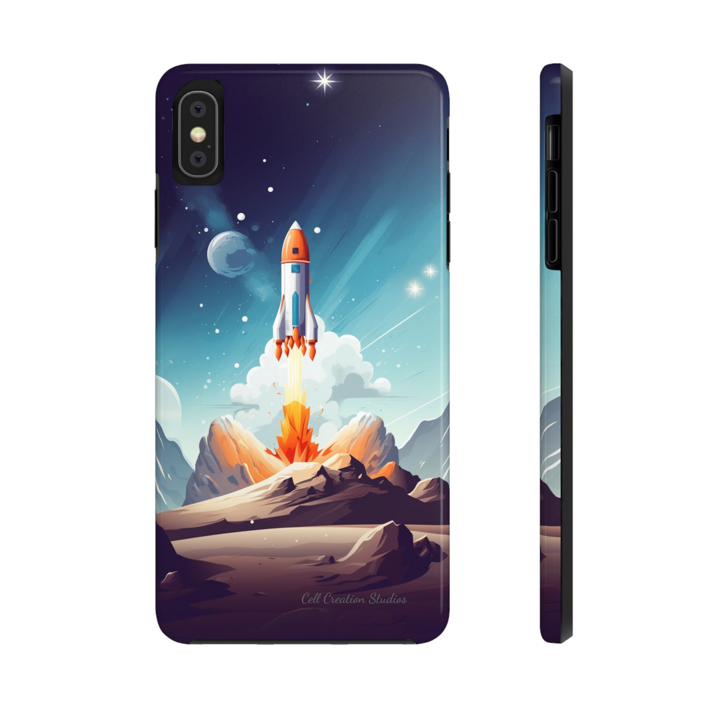 Introducing our "Galactic Odyssey" Cell Phone Case – Launch Your Device into Adventure -Tough Phone Cases