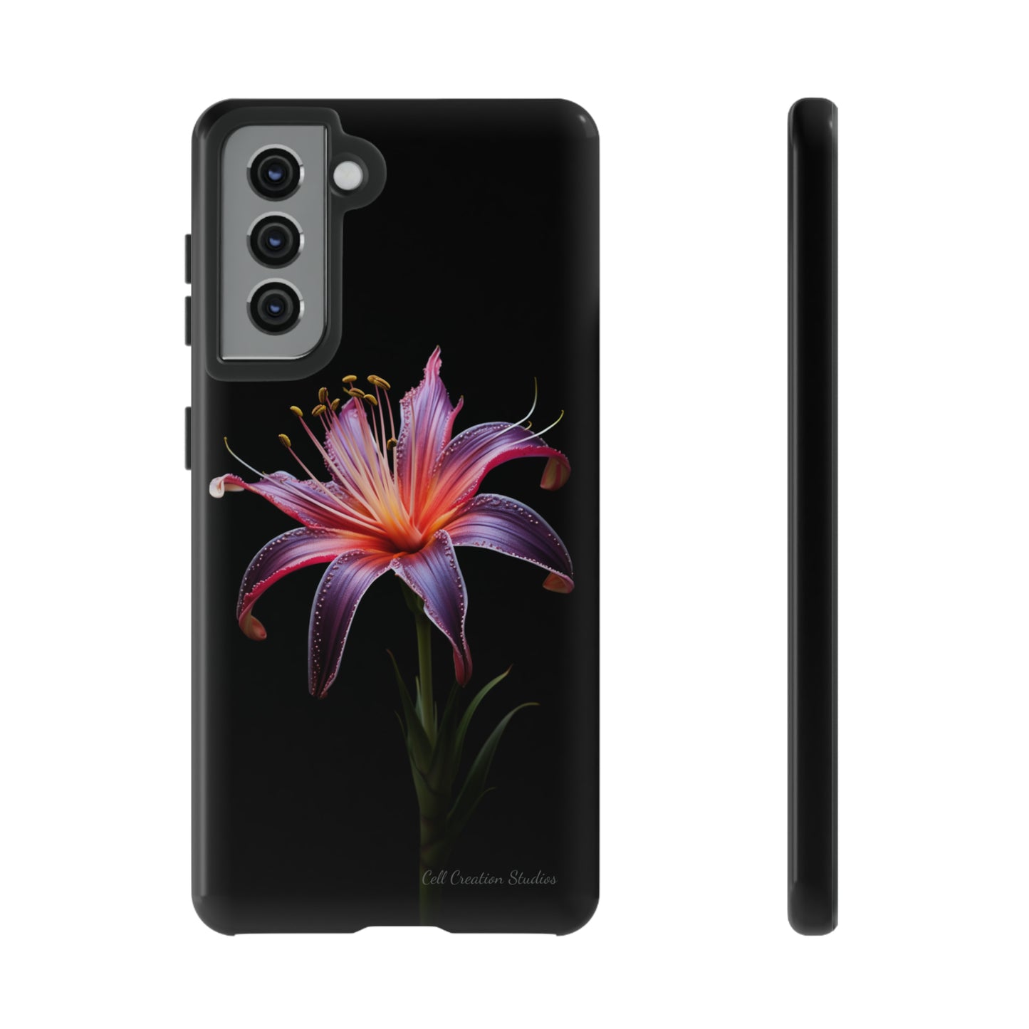 "Vibrant Purple Lily" Phone Case -Tough Cases