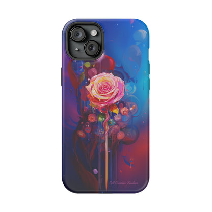 "Dreamy Rose Bloom Fantasy" -MagSafe Tough iPhone Cases