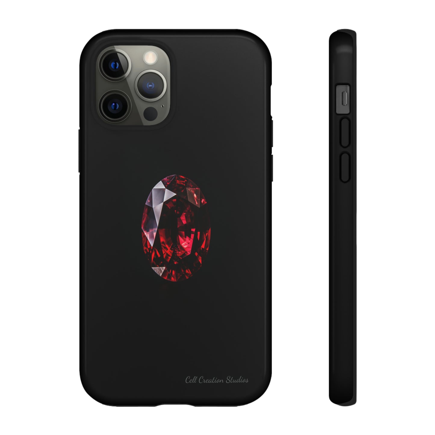 "Ruby Radiance" Phone Case -Tough Cases
