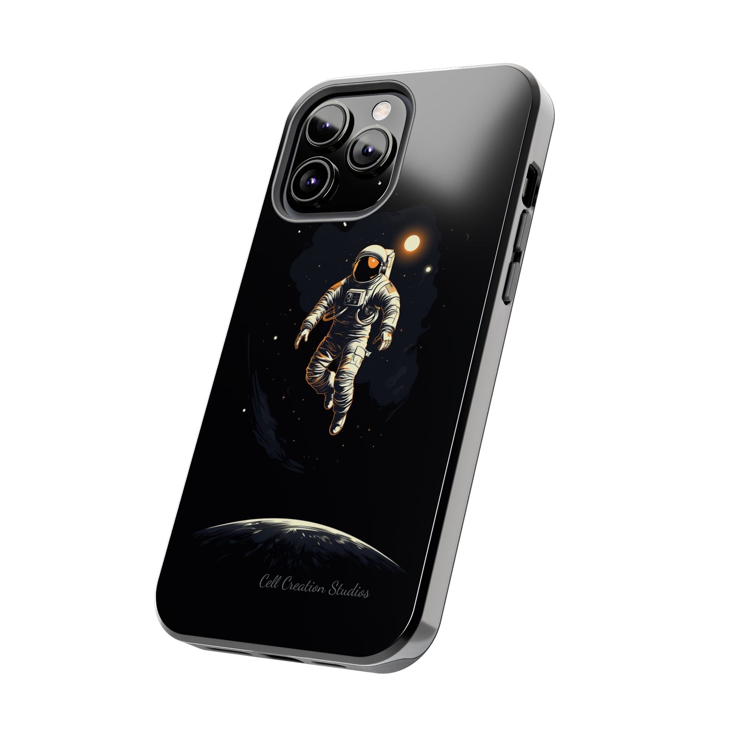 "Cosmic Explorer Astronaut" -Tough iPhone Cases