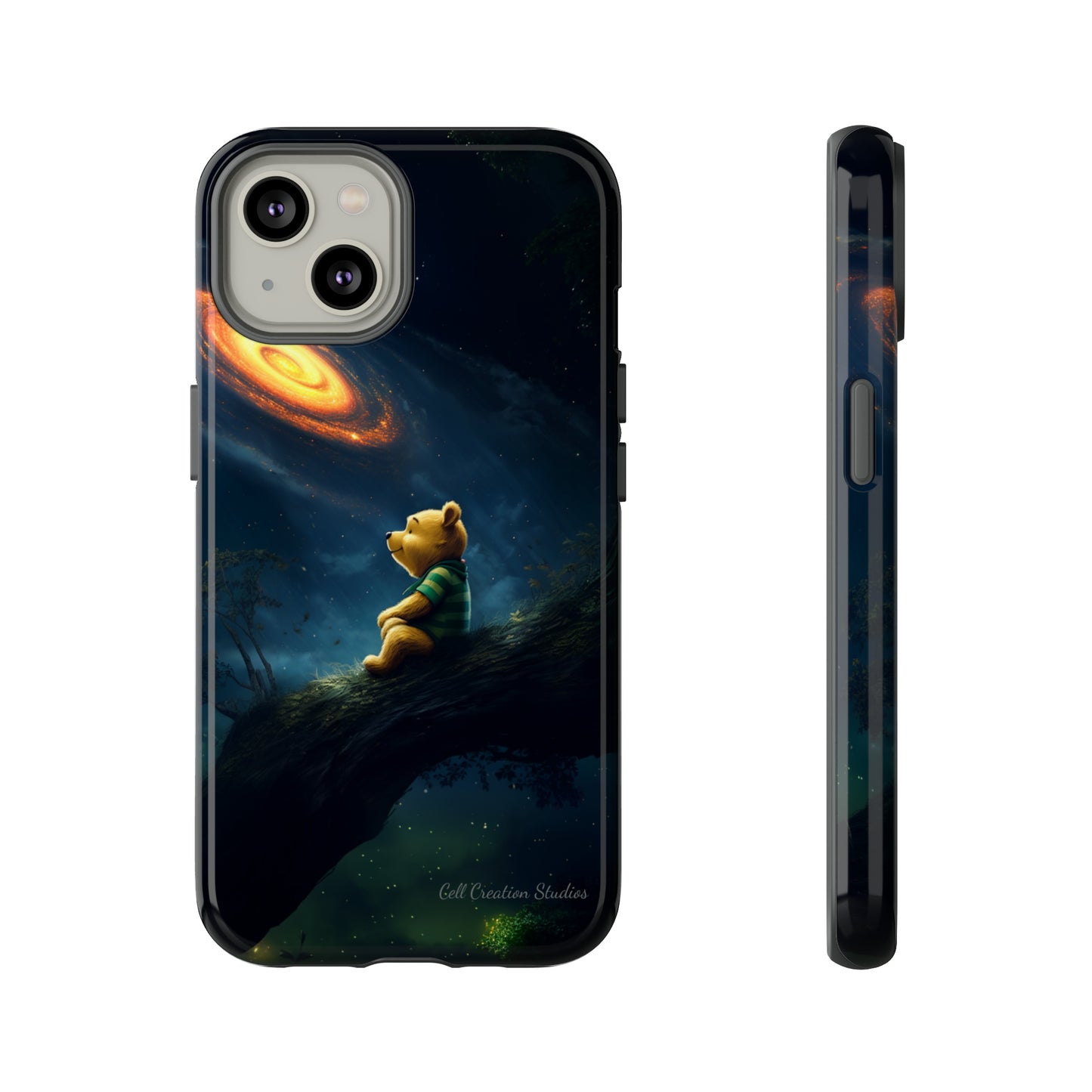 "Starry Night with Winnie-the-Pooh" Cell Phone Case - Tough Cases