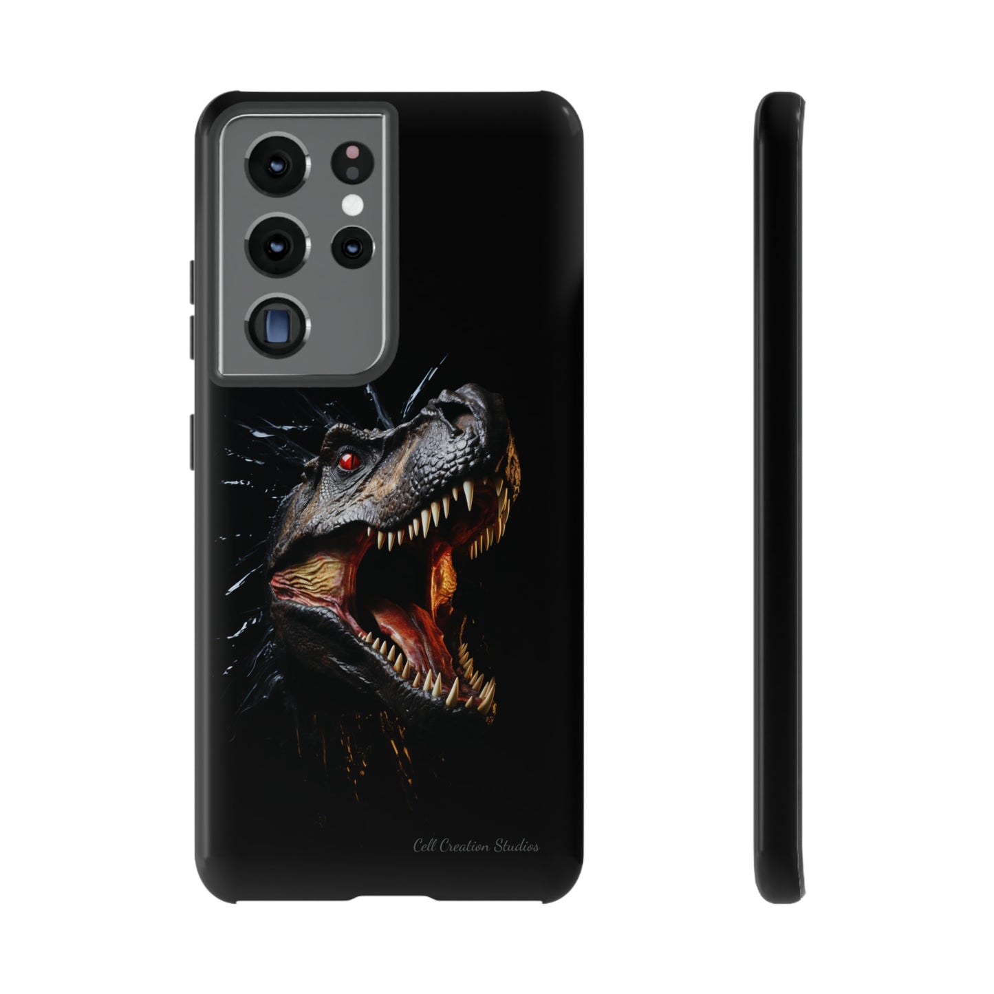 "Jurassic Impact" T-Rex Phone Case -Tough Cases