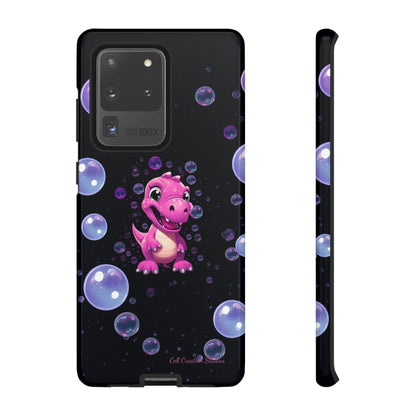 "Dino Glam" Glitter Dinosaur Phone Case -Tough Cases