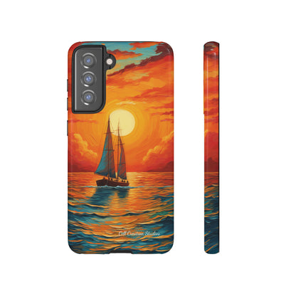 "Sailboat Sunset" - Tough Samsung Cases