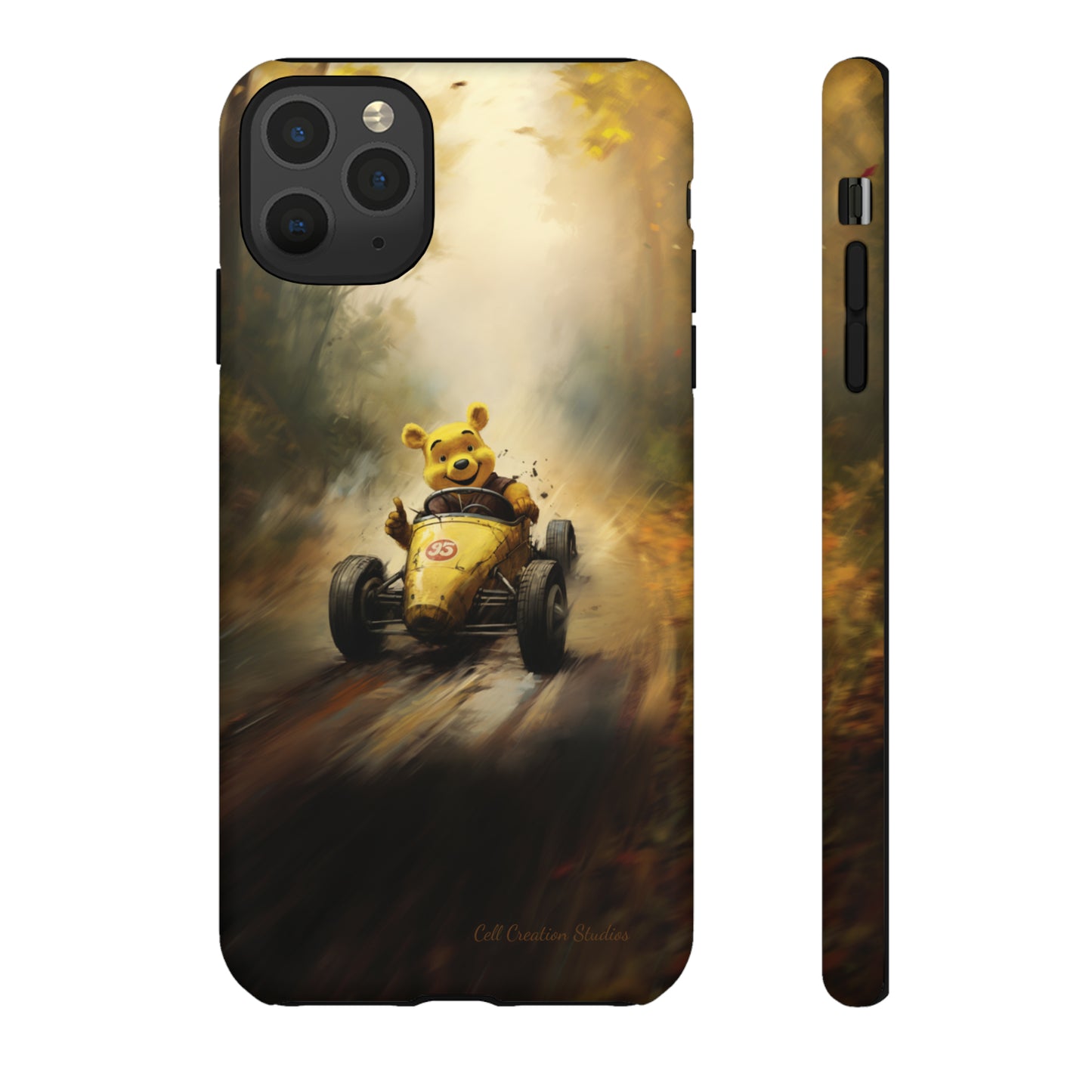 "Winnie-the-Pooh's Victory Lap" Phone Case -Tough Cases