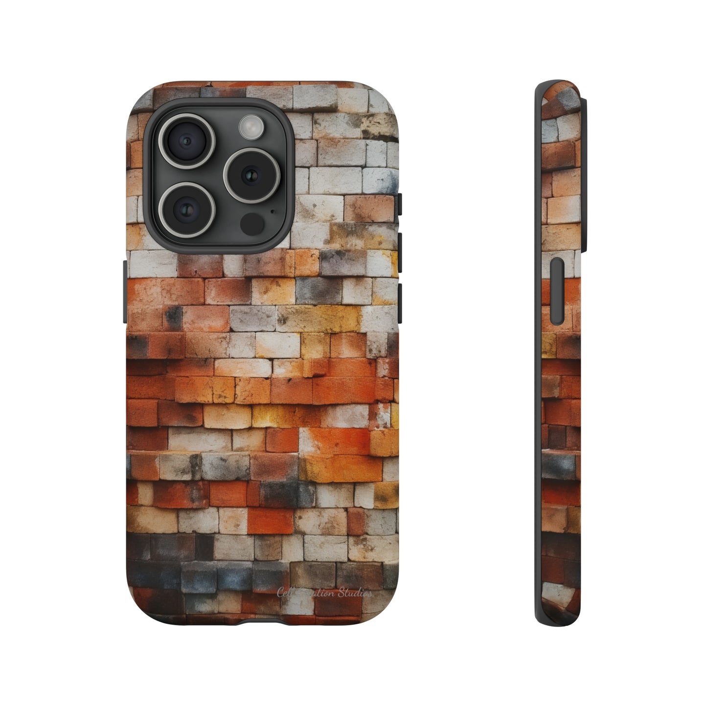 Introducing our "Urban Brickwork" Cell Phone Case – the perfect fusion of style and protection for your device -Tough Cases