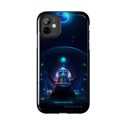 The "Cosmic Cruising Bored Alien" Phone Case-Tough Phone Cases