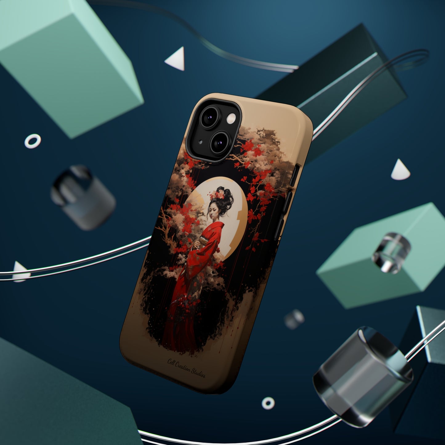 "Japanese Geisha Art" Phone Case -MagSafe Tough Cases