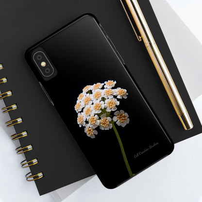 "Elegant Yarrow Bloom" Phone Case -Tough Phone Cases