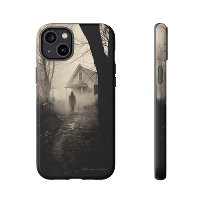 Introducing the "Ethereal Encounter" Cell Phone Case – Unveil the Mystery of the Ghostly Presence -Tough Cases