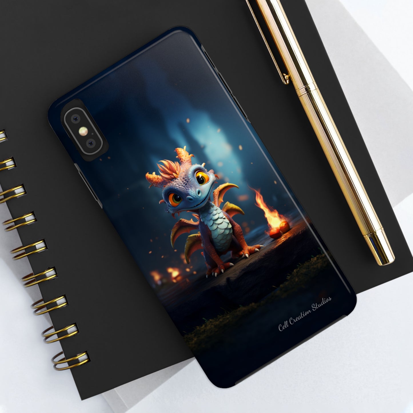 Introducing the "Azure Dragon" Cell Phone Case – Unleash Mythical Marvels -Tough Phone Cases