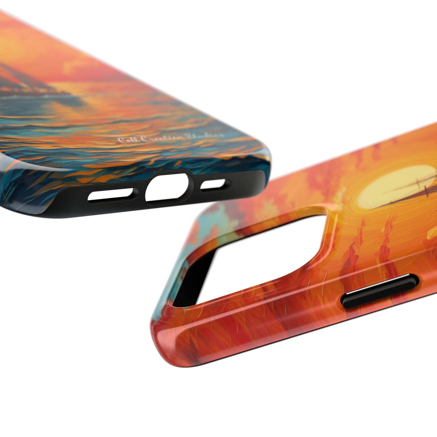 "Sailboat Sunset" -Tough iPhone Cases