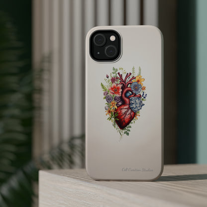 "Blooming Hearts" -MagSafe Tough iPhone Cases