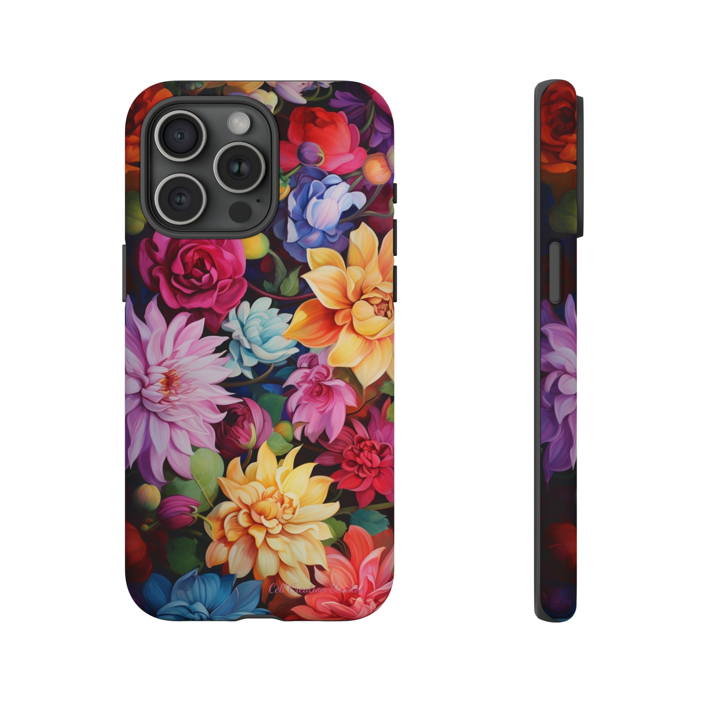 Introducing the "Blossom Beauty" Cell Phone Case – Elevate Your Style with Floral Charm -Tough Cases