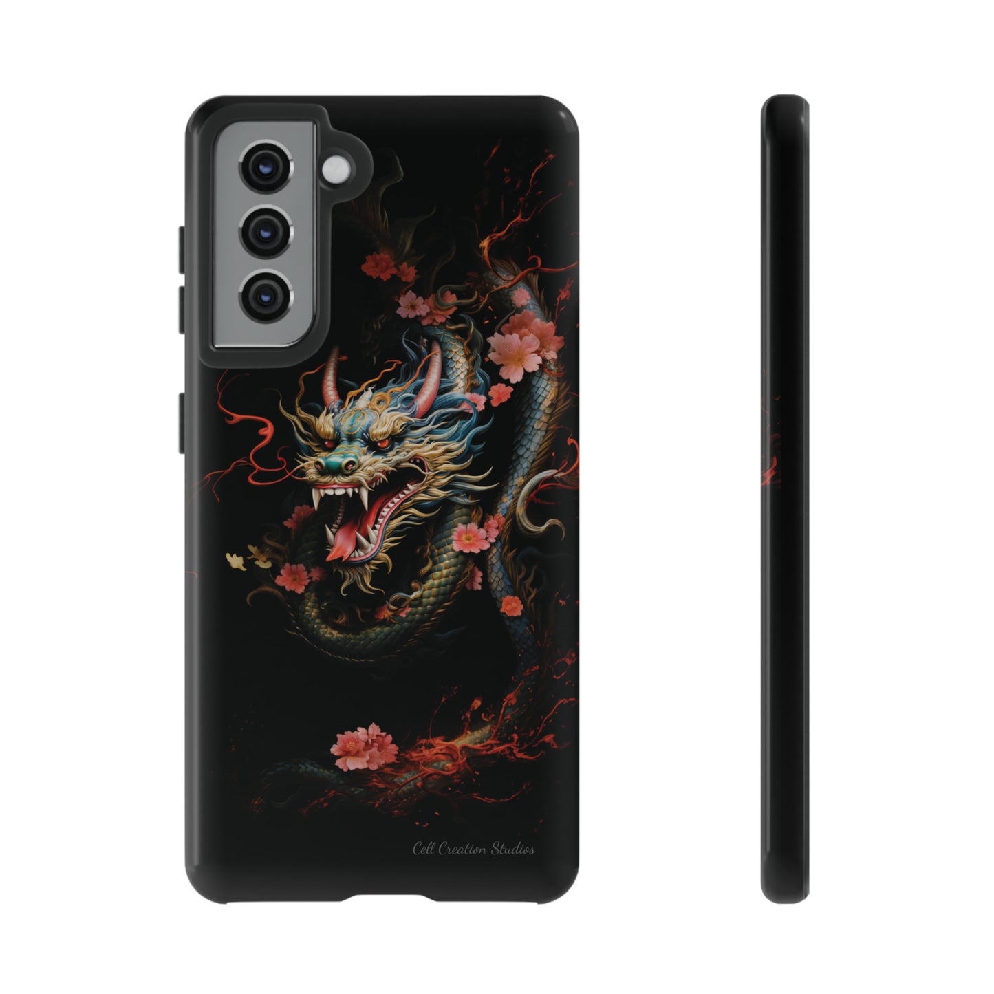 Introducing the "Mystical Japanese Dragon" Cell Phone Case – Unleash the Dragon's Power -Tough Cases