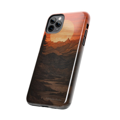 The "Sunset Mountains" Phone Case -Tough Phone Cases