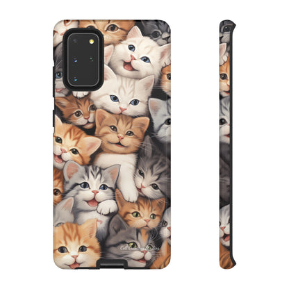 "Kitten Cuddle Haven" Phone Case -Tough Cases