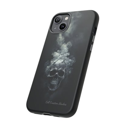 "Ethereal Skull Noir" -Tough iPhone Cases