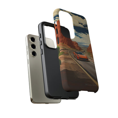 "Desert Racer Ferrari Edition" -Tough Samsung Phone Cases