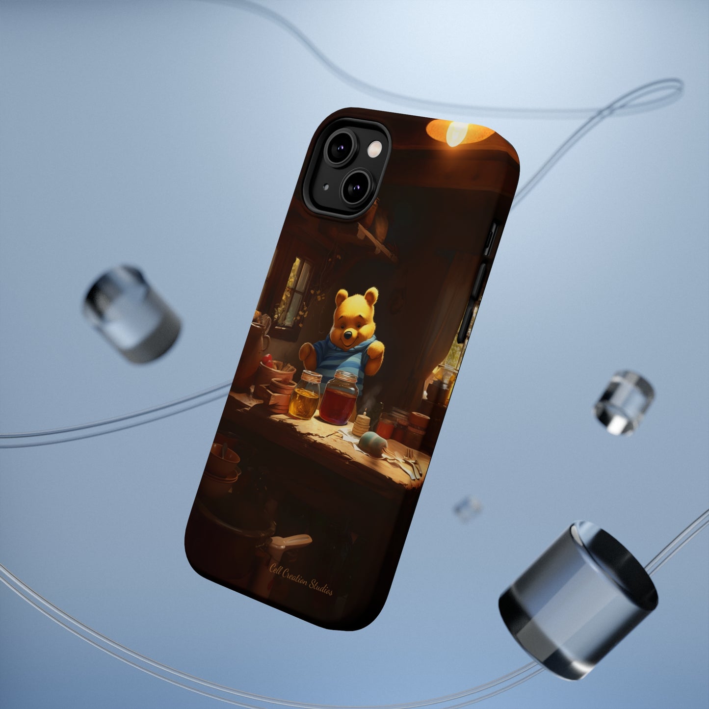 Introducing the "Winnie-The-Pooh's Honey Haven" Cell Phone Case – A Sweet Nostalgic Delight -MagSafe Tough Cases