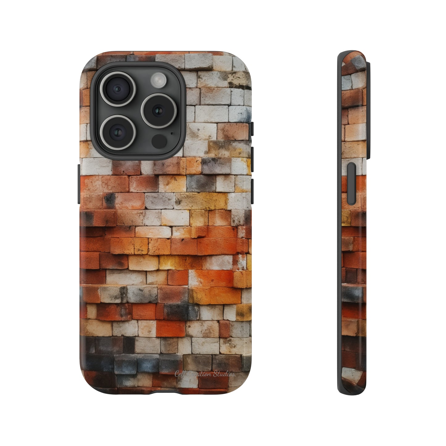 Introducing our "Urban Brickwork" Cell Phone Case – the perfect fusion of style and protection for your device -Tough Cases