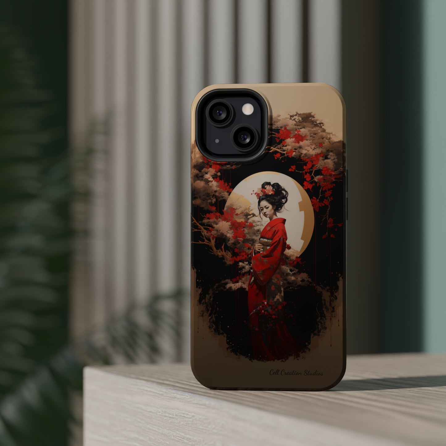 "Japanese Geisha Art" Phone Case -MagSafe Tough Cases