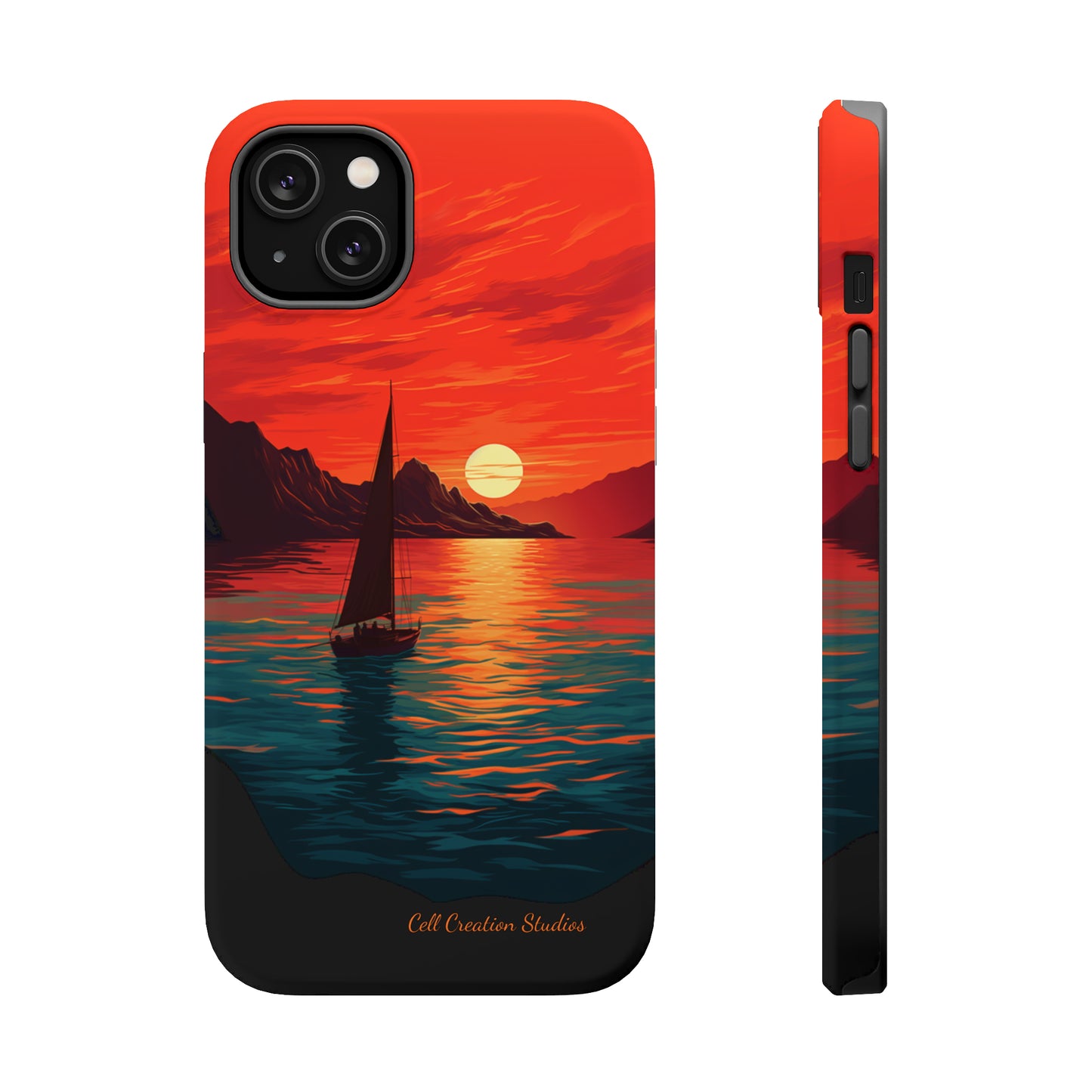 "Serenity at Sunset" -MagSafe Tough iPhone Cases