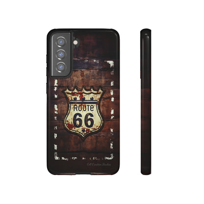 "Retro Route 66" Phone Case -Tough Cases