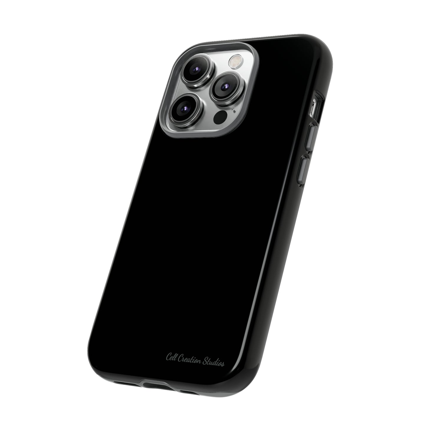 "Stealth Black Defender" -Tough iPhone Cases