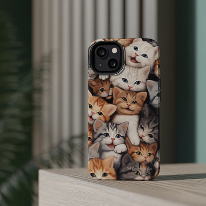 "Kitten Cuddle Haven" Phone Case -MagSafe Tough Cases