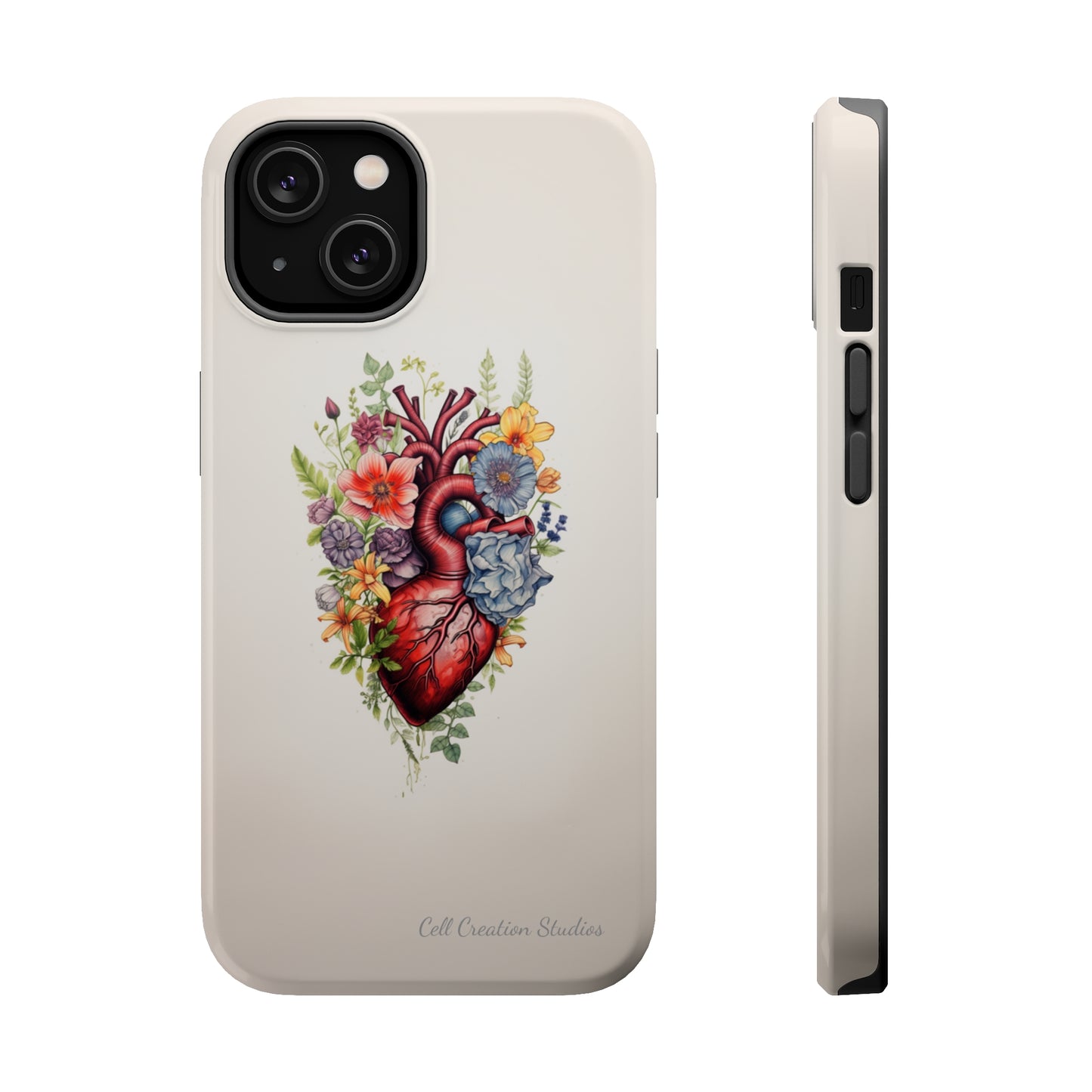 "Blooming Hearts" -MagSafe Tough iPhone Cases