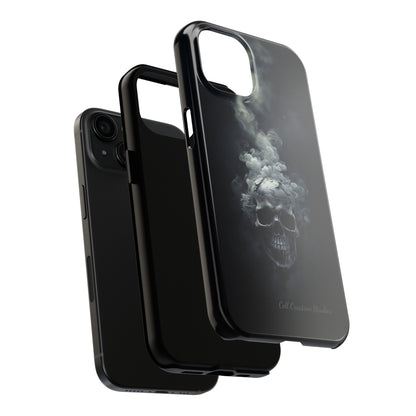 "Ethereal Skull Noir" -Tough iPhone Cases