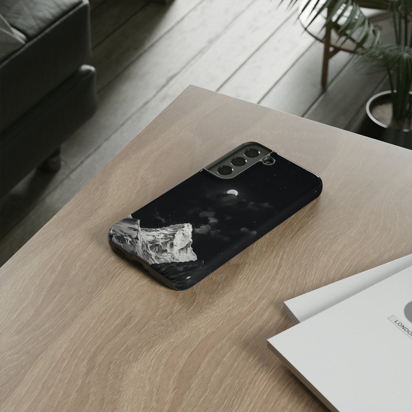 "Moonlit Everest" Phone Case -Tough Cases