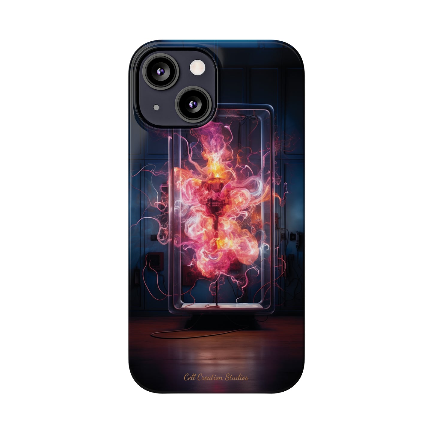 Introducing the "Ethereal Ember" Cell Phone Case – Capturing the Essence of Mystery -Slim Phone Cases